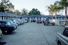 The Coach House Motel Car Park early Sunday Morning