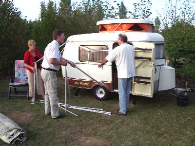 Jaap and Annette's caravan